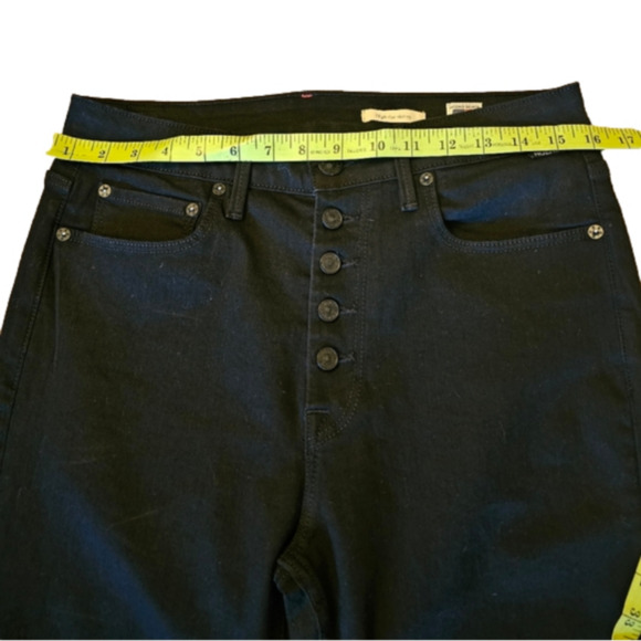 NOEND High Rise Skinny Black Stretch Jeans Size 30 - Picture 10 of 11